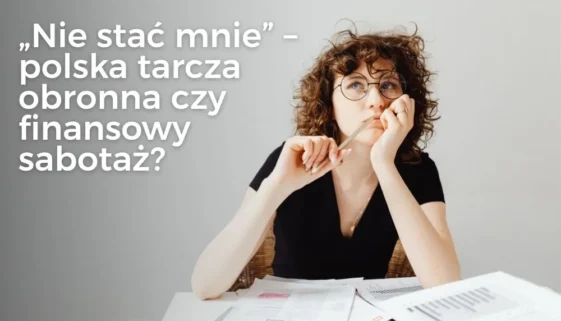 „Nie stać mnie” – największy mit finansowy, który niszczy Twoją emeryturę „Nie stać mnie” – największy mit finansowy, który niszczy Twoją emeryturę